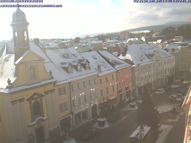 Archiv Foto Webcam Marktredwitz Fußgängerzone