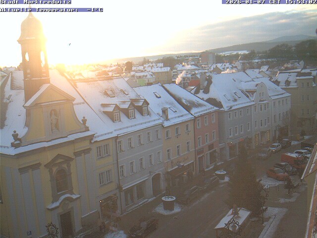 Archiv Foto Webcam Marktredwitz Fußgängerzone