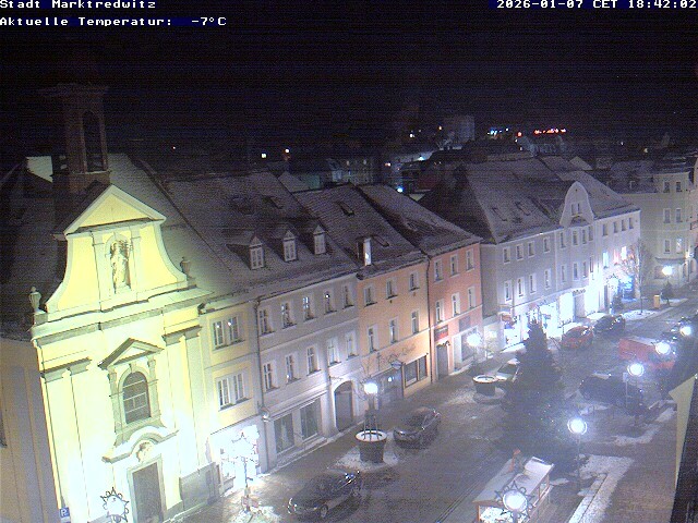 Archiv Foto Webcam Marktredwitz Fußgängerzone