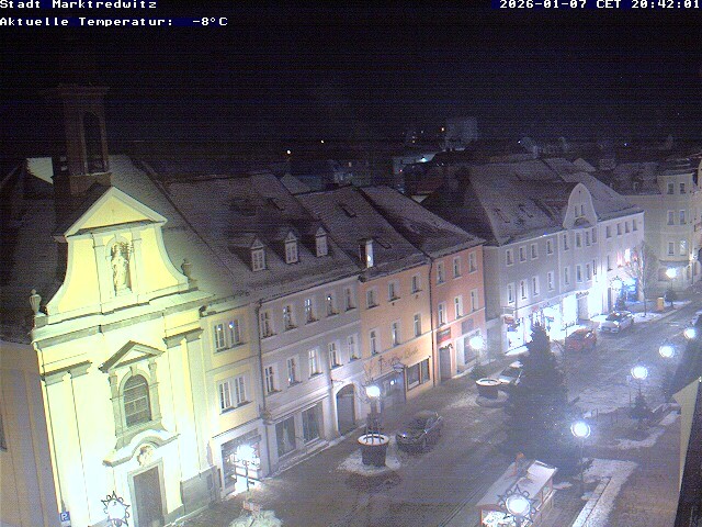 Archiv Foto Webcam Marktredwitz Fußgängerzone