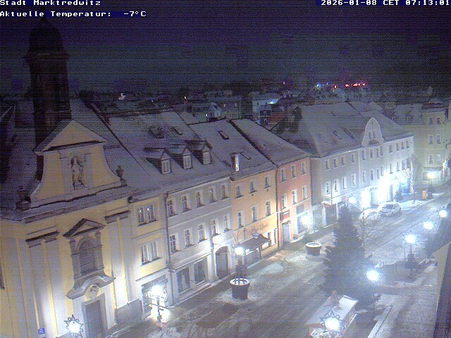 Archiv Foto Webcam Marktredwitz Fußgängerzone