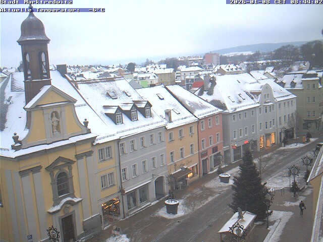 Archiv Foto Webcam Marktredwitz Fußgängerzone