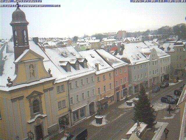 Archiv Foto Webcam Marktredwitz Fußgängerzone