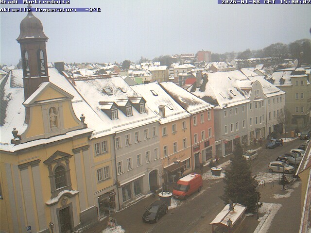 Archiv Foto Webcam Marktredwitz Fußgängerzone