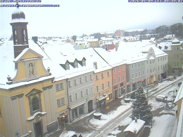Archiv Foto Webcam Marktredwitz Fußgängerzone
