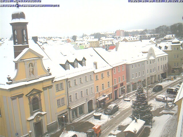 Archiv Foto Webcam Marktredwitz Fußgängerzone