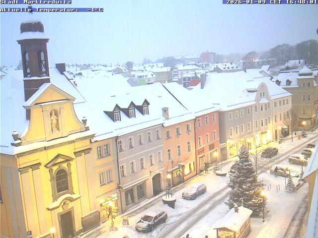 Archiv Foto Webcam Marktredwitz Fußgängerzone