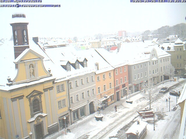 Archiv Foto Webcam Marktredwitz Fußgängerzone