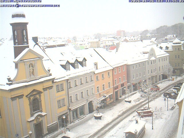 Archiv Foto Webcam Marktredwitz Fußgängerzone