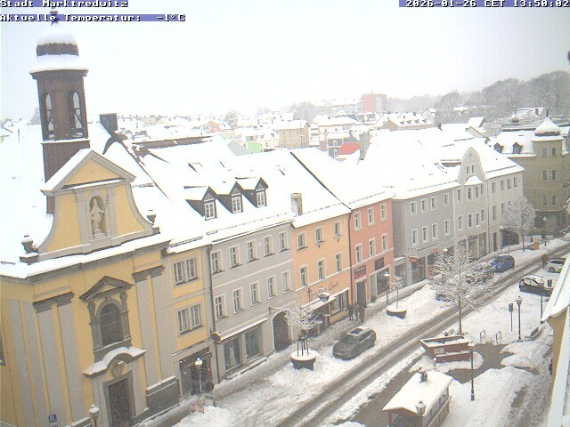 Archiv Foto Webcam Marktredwitz Fußgängerzone