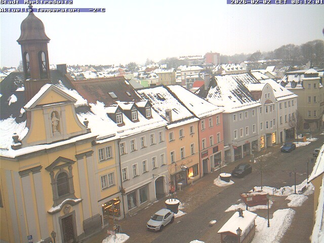 Archiv Foto Webcam Marktredwitz Fußgängerzone