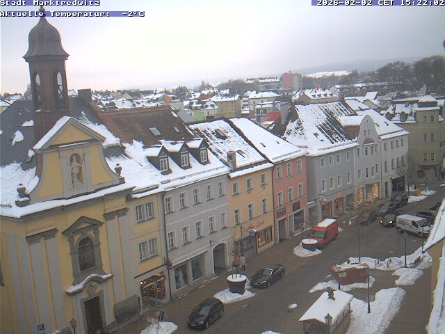 Archiv Foto Webcam Marktredwitz Fußgängerzone