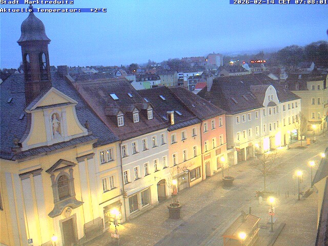 Archiv Foto Webcam Marktredwitz Fußgängerzone