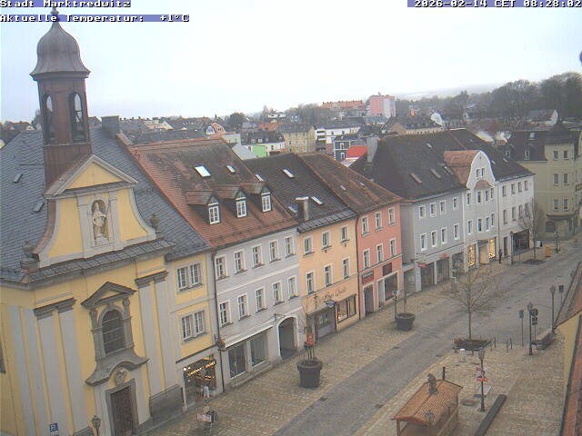 Archiv Foto Webcam Marktredwitz Fußgängerzone