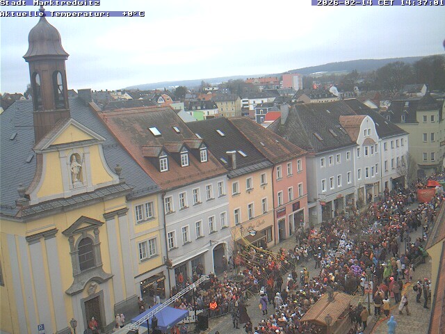 Archiv Foto Webcam Marktredwitz Fußgängerzone