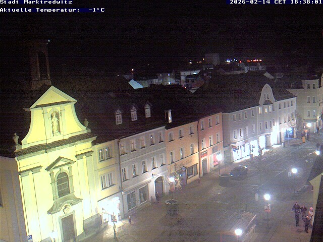 Archiv Foto Webcam Marktredwitz Fußgängerzone
