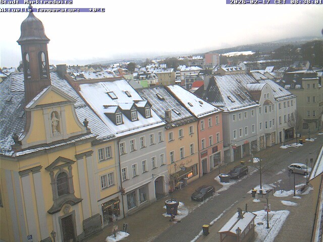 Archiv Foto Webcam Marktredwitz Fußgängerzone
