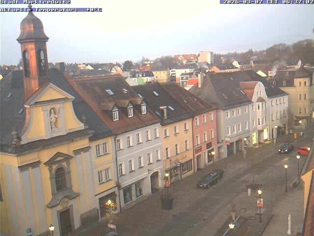 Archiv Foto Webcam Marktredwitz Fußgängerzone