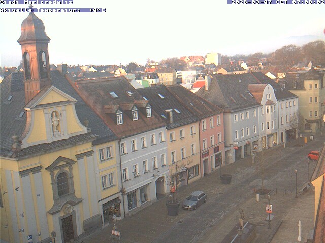 Archiv Foto Webcam Marktredwitz Fußgängerzone
