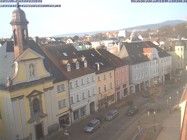 Archiv Foto Webcam Marktredwitz Fußgängerzone