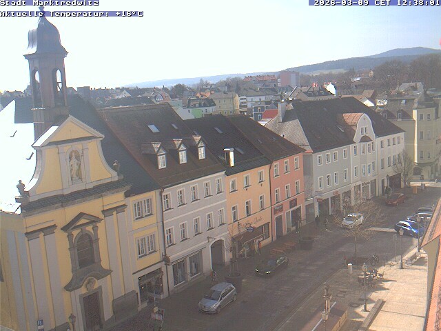 Archiv Foto Webcam Marktredwitz Fußgängerzone