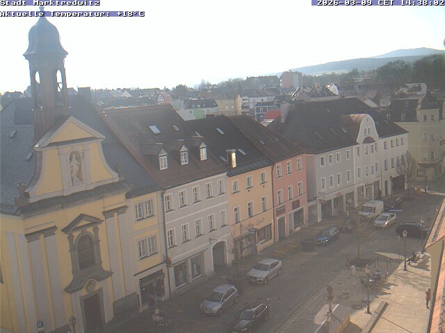 Archiv Foto Webcam Marktredwitz Fußgängerzone