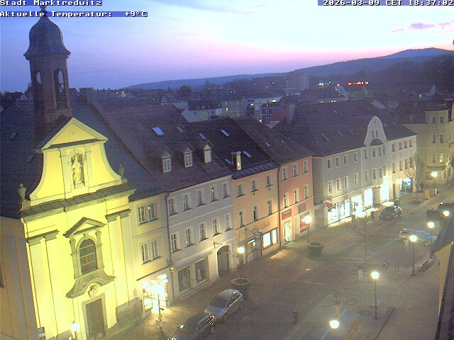 Archiv Foto Webcam Marktredwitz Fußgängerzone