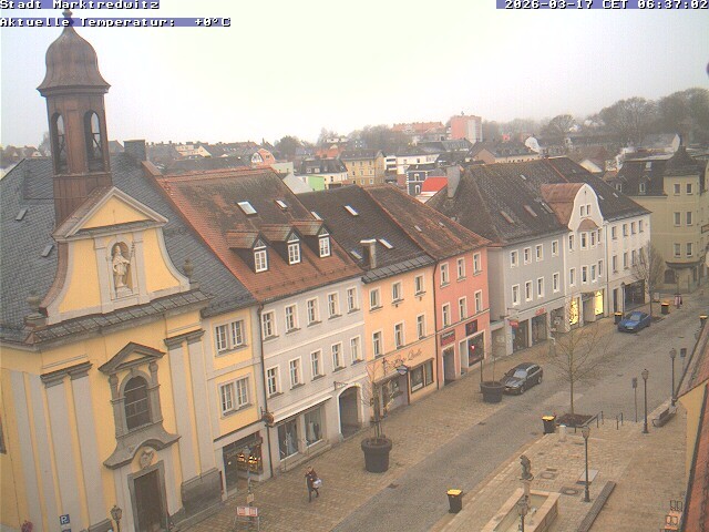 Archiv Foto Webcam Marktredwitz Fußgängerzone