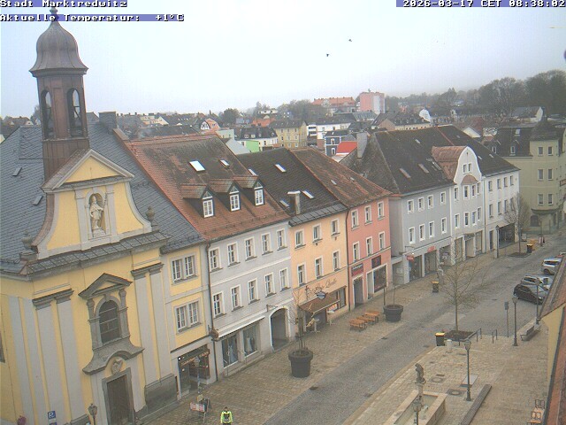 Archiv Foto Webcam Marktredwitz Fußgängerzone