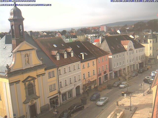 Archiv Foto Webcam Marktredwitz Fußgängerzone