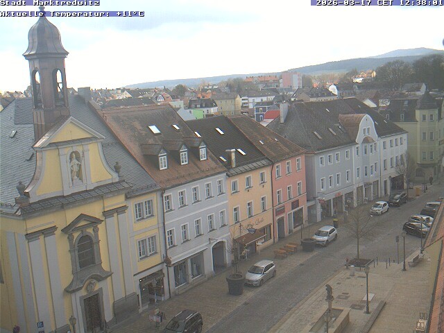 Archiv Foto Webcam Marktredwitz Fußgängerzone