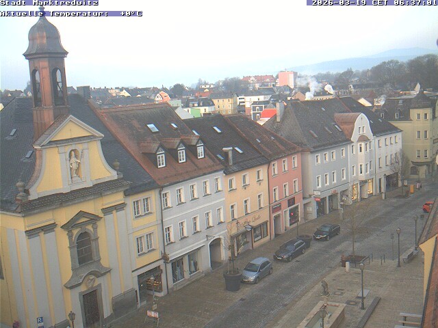 Archiv Foto Webcam Marktredwitz Fußgängerzone