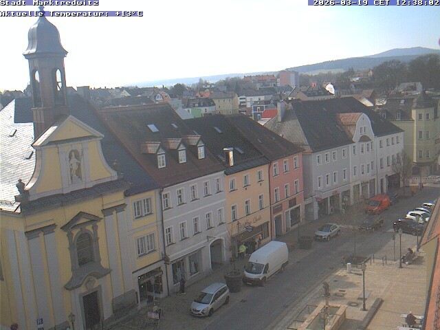 Archiv Foto Webcam Marktredwitz Fußgängerzone