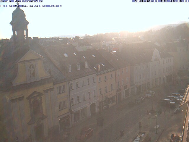 Archiv Foto Webcam Marktredwitz Fußgängerzone