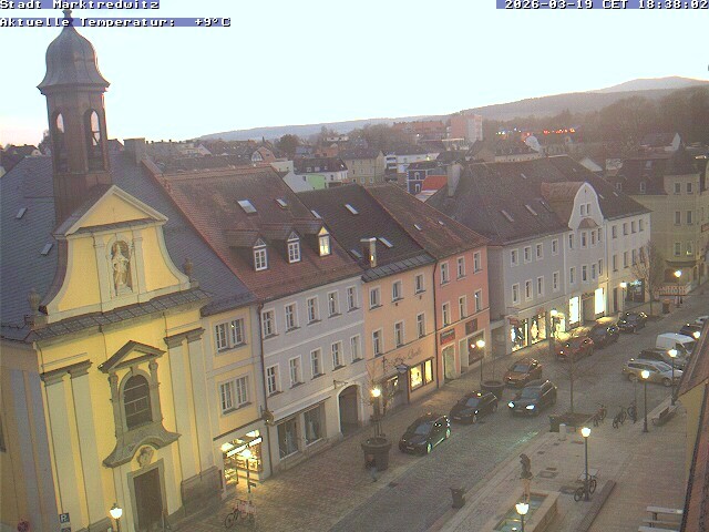 Archiv Foto Webcam Marktredwitz Fußgängerzone
