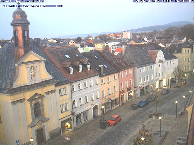 Archiv Foto Webcam Marktredwitz Fußgängerzone