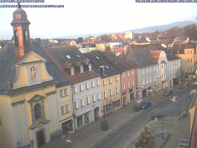 Archiv Foto Webcam Marktredwitz Fußgängerzone