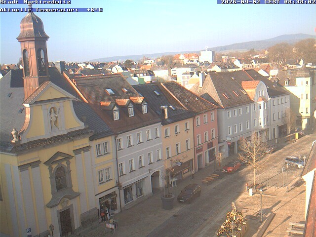Archiv Foto Webcam Marktredwitz Fußgängerzone