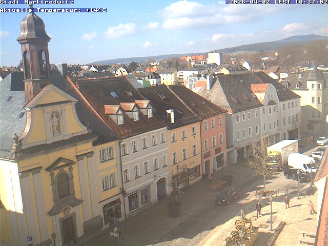 Archiv Foto Webcam Marktredwitz Fußgängerzone