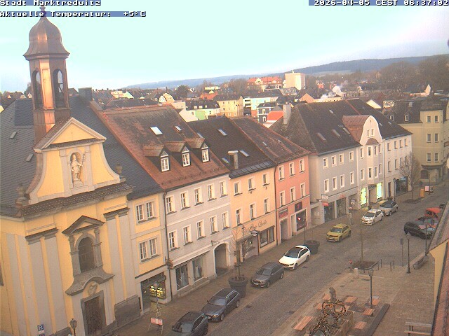 Archiv Foto Webcam Marktredwitz Fußgängerzone