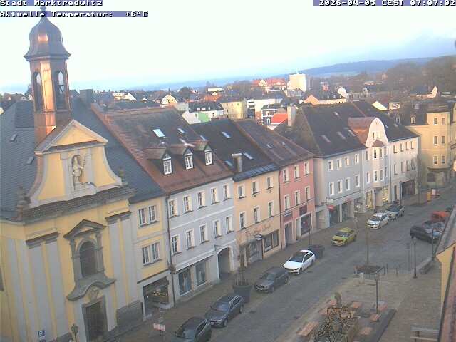Archiv Foto Webcam Marktredwitz Fußgängerzone