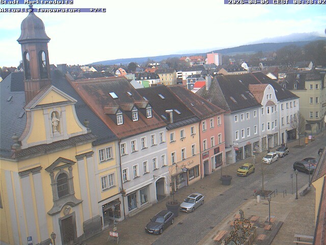 Archiv Foto Webcam Marktredwitz Fußgängerzone