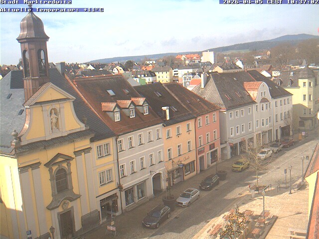 Archiv Foto Webcam Marktredwitz Fußgängerzone