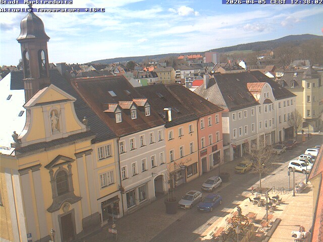 Archiv Foto Webcam Marktredwitz Fußgängerzone