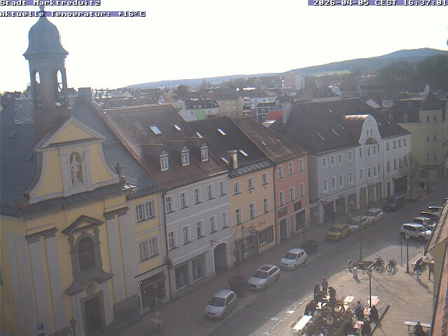 Archiv Foto Webcam Marktredwitz Fußgängerzone