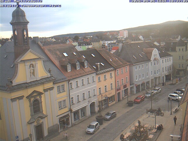 Archiv Foto Webcam Marktredwitz Fußgängerzone