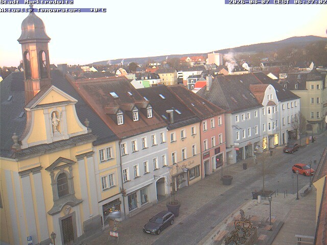 Archiv Foto Webcam Marktredwitz Fußgängerzone