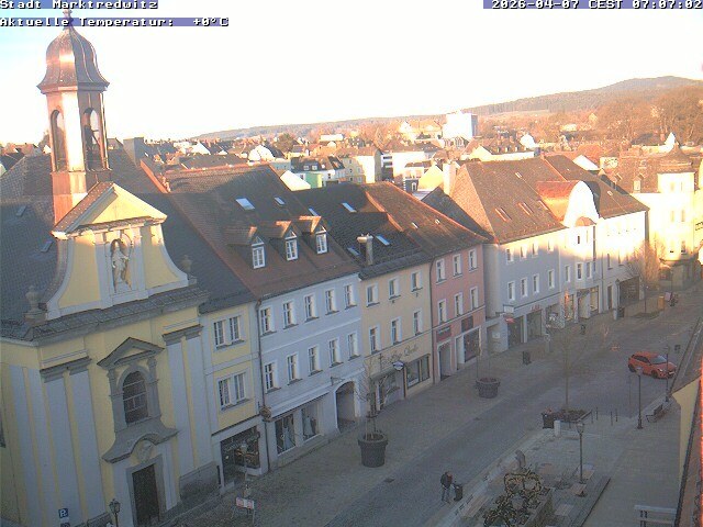 Archiv Foto Webcam Marktredwitz Fußgängerzone