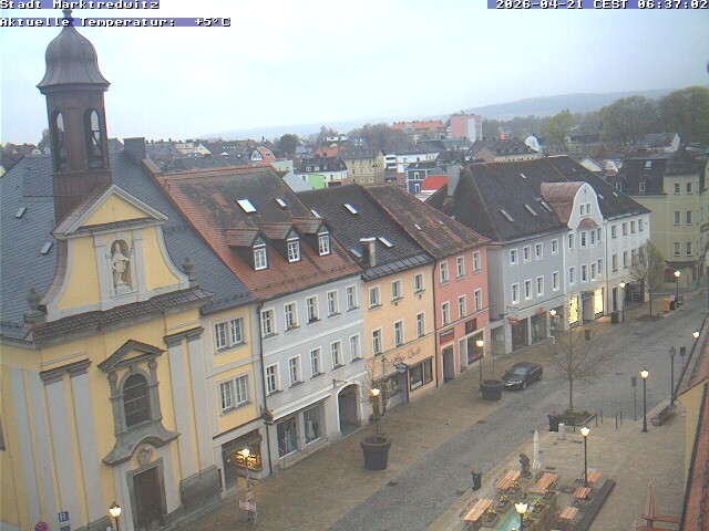 Archiv Foto Webcam Marktredwitz Fußgängerzone