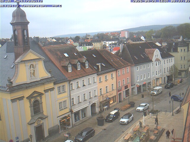 Archiv Foto Webcam Marktredwitz Fußgängerzone